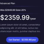 annual advanced pricing