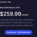 monthly premium pricing