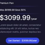 annual premium pricing
